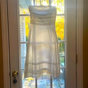 White strapless American eagle dress size 0